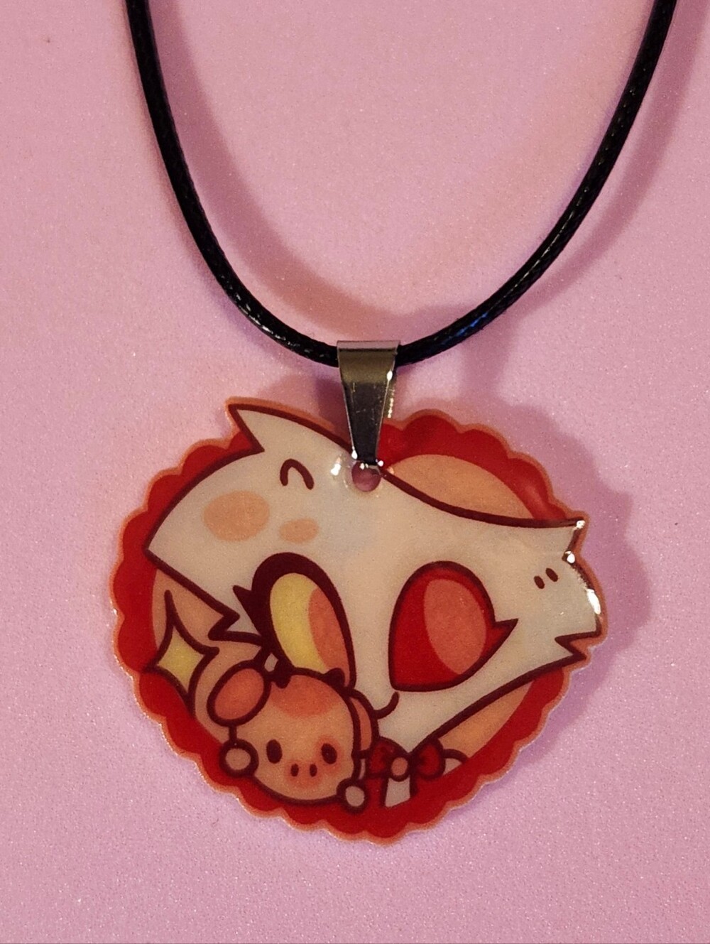Angel Dust Necklace - Hazbin Hotel